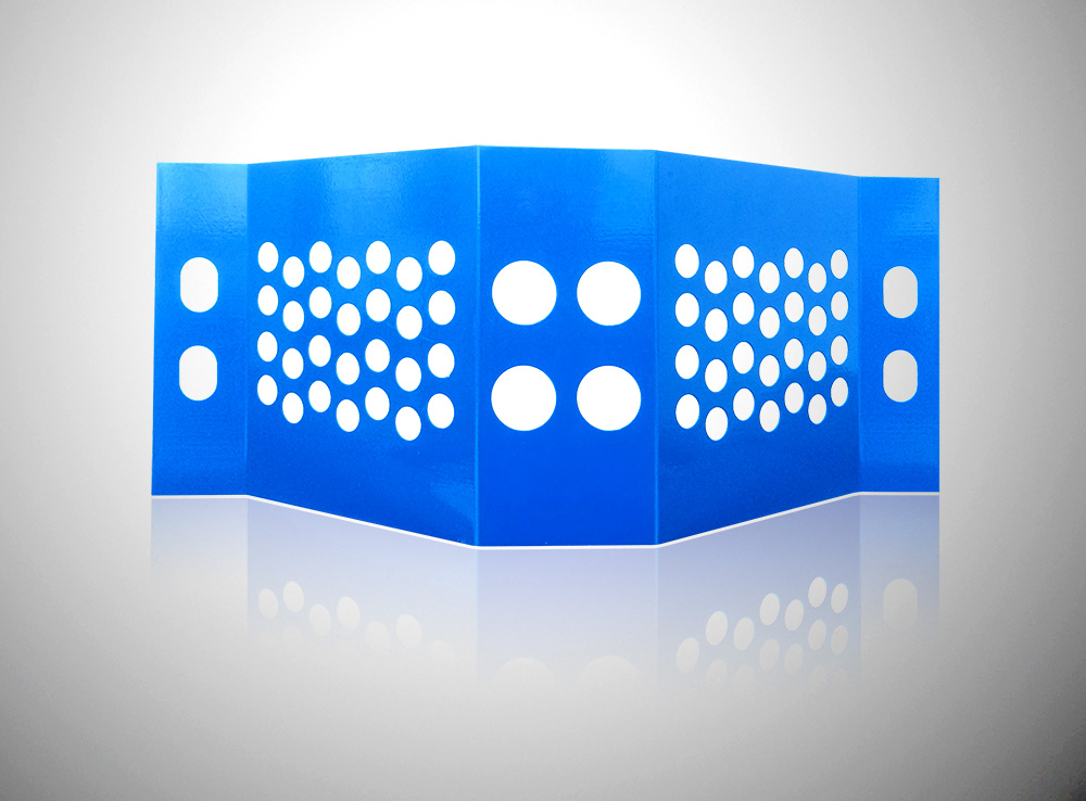 單峰金屬防風抑塵網版